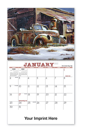 Junkyard Paintings Calendar
